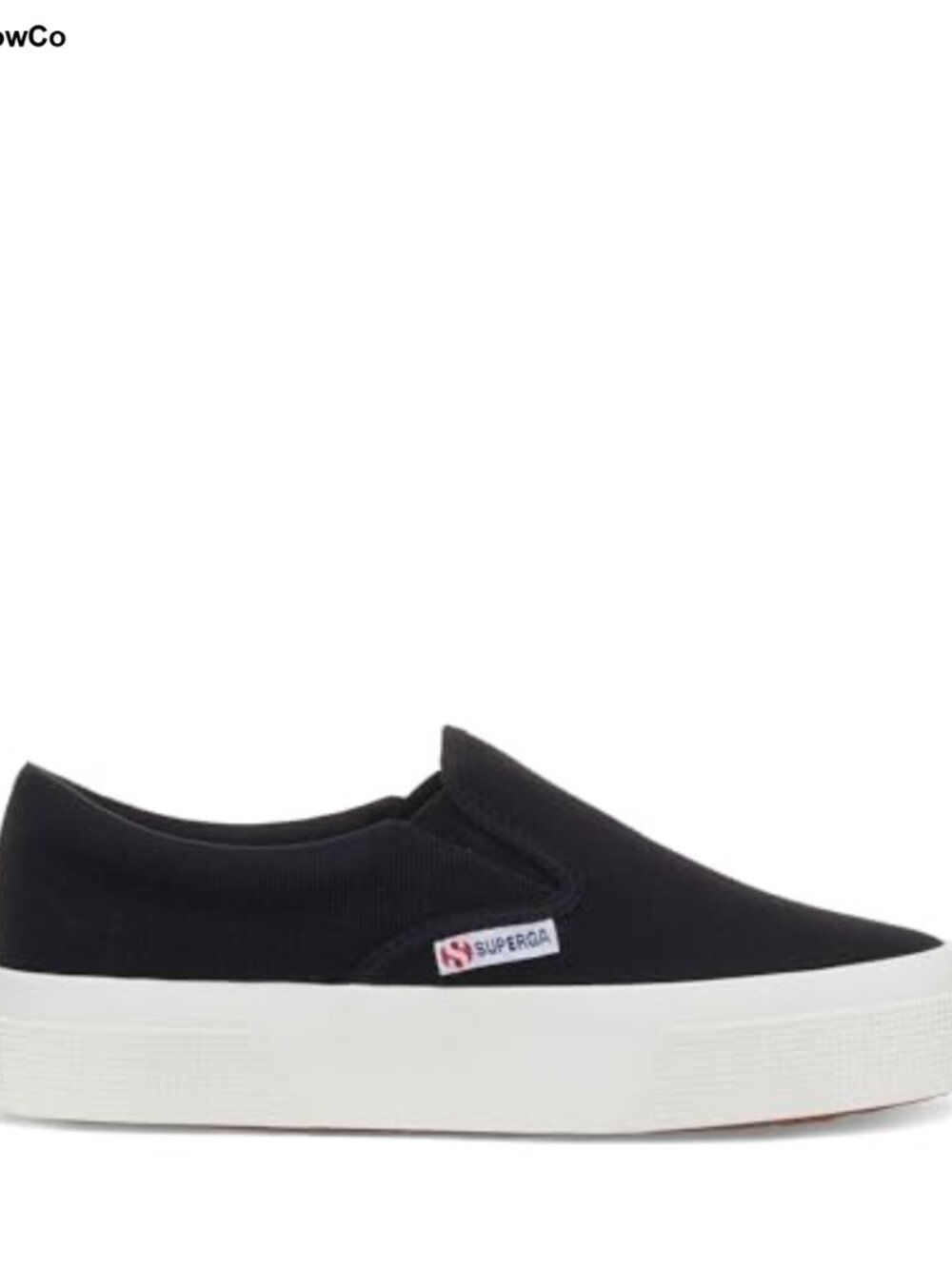 Platform Slip On Fashion Sneakers Cotton Canvas